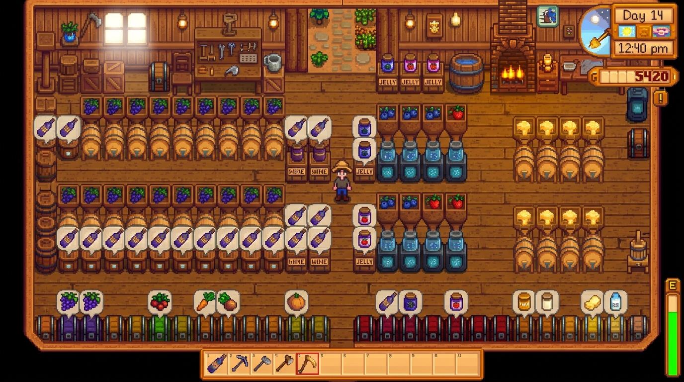 Stardew Valley Hopper Setup