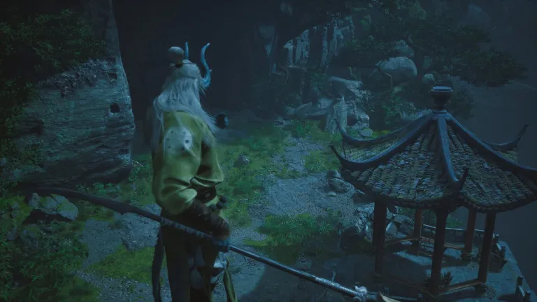 Black Myth Wukong Yellow Loong From Behind