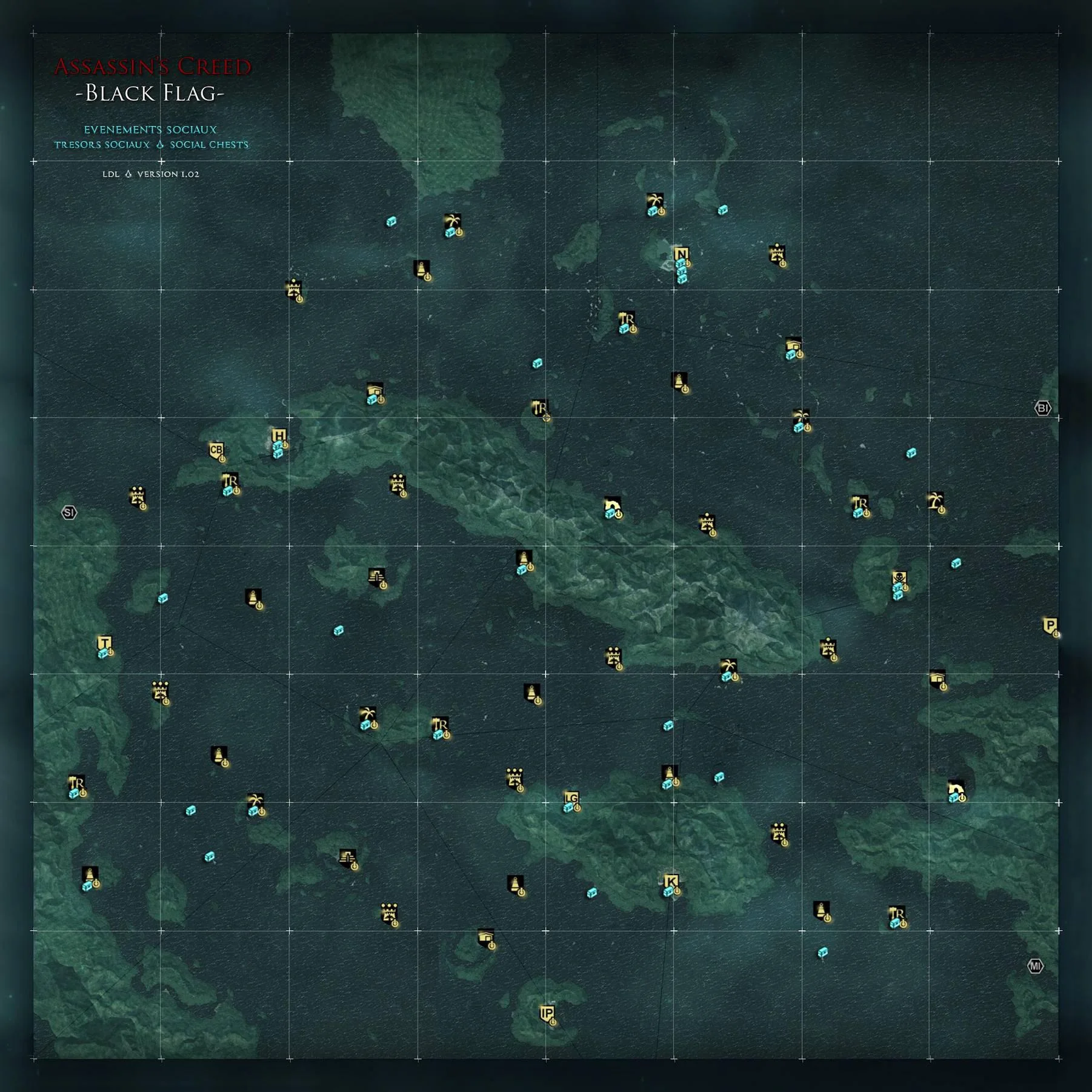 Full Map of Ac Black Flag Resynced