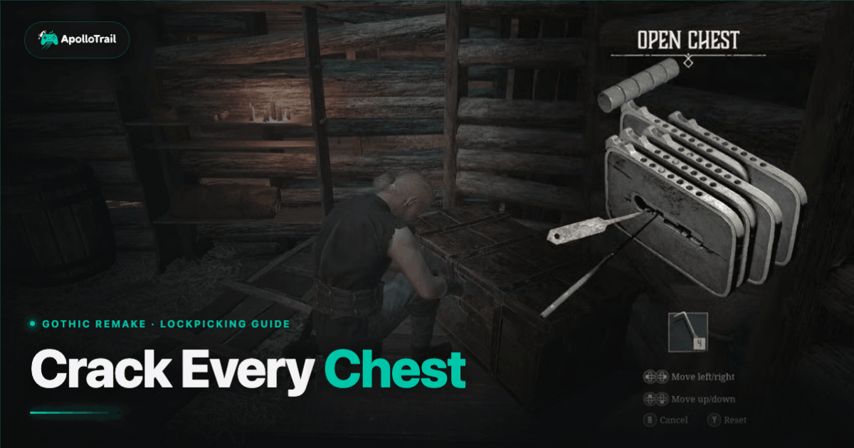 Cover image for: Crack Every Chest: The Ultimate Gothic Remake Lockpicking Guide