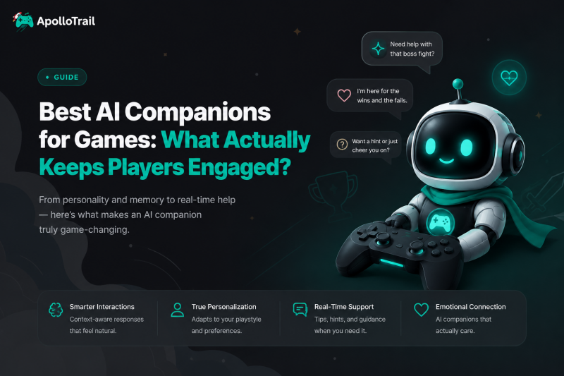 Cover image for: Best AI Companions for Games: What Actually Keeps Players Engaged?